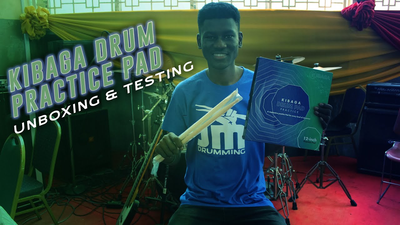 Kibaga Drum Practice Pad Unboxing & Testing