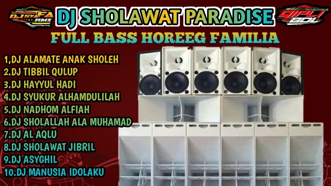 DJ SHOLAWAT TERBARU 2023 FULL BASS HOREG ALAMATE ANAK SHOLEH X AL AQLU COCOK BUAT CEK SOUND HAJATAN