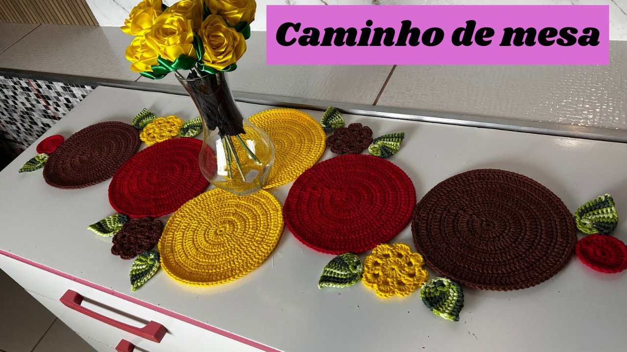 Caminho de mesa econômico/caminho de mesa/passo a passo