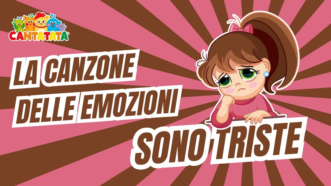 Oggi Sono Triste | Le Emozioni Per Bambini | CantaTata 😢🎶