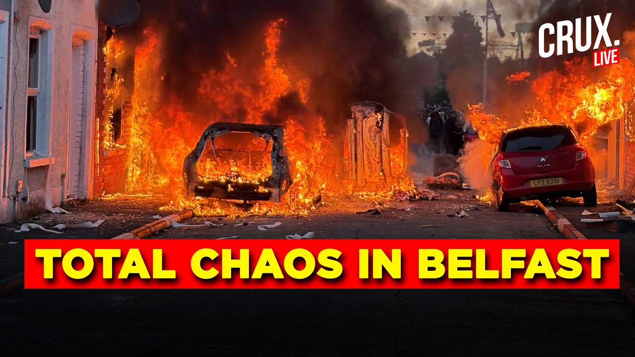 LIVE | Belfast Riots EXPLODE, Chaos On Streets As Protesters Hurl Petrol Bombs At Police | UK News