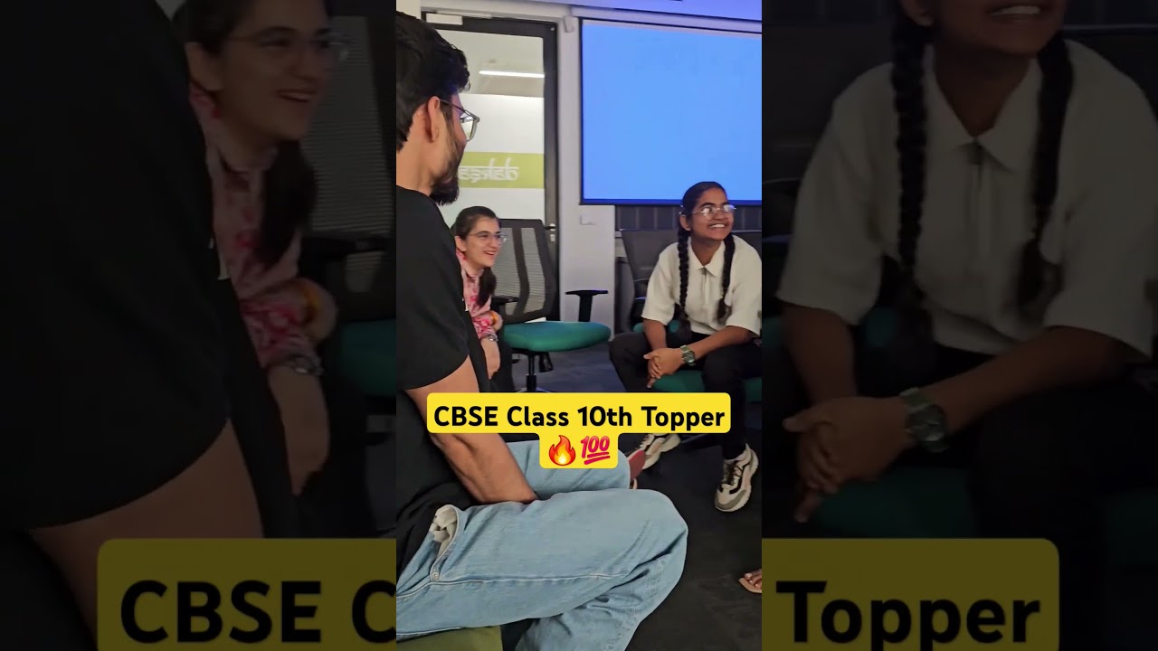 CBSE Class 10th Toppers 🔥💯 #physicswallah #ritiksir #samridhimam