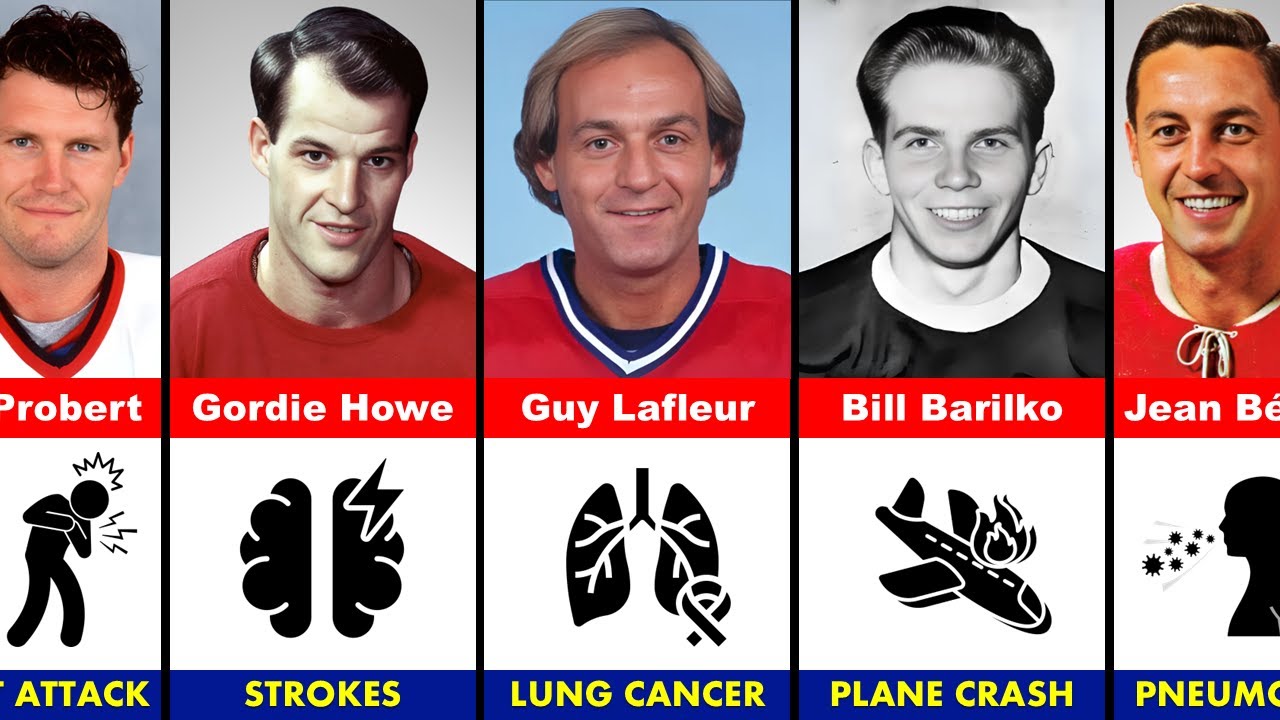 How Famous NHL Players Died