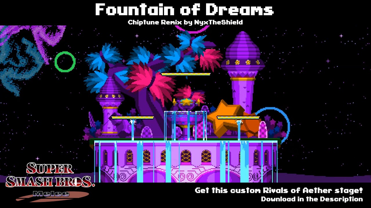 SSB Melee - Fountain of Dreams [Chiptune Remix by NyxTheShield]