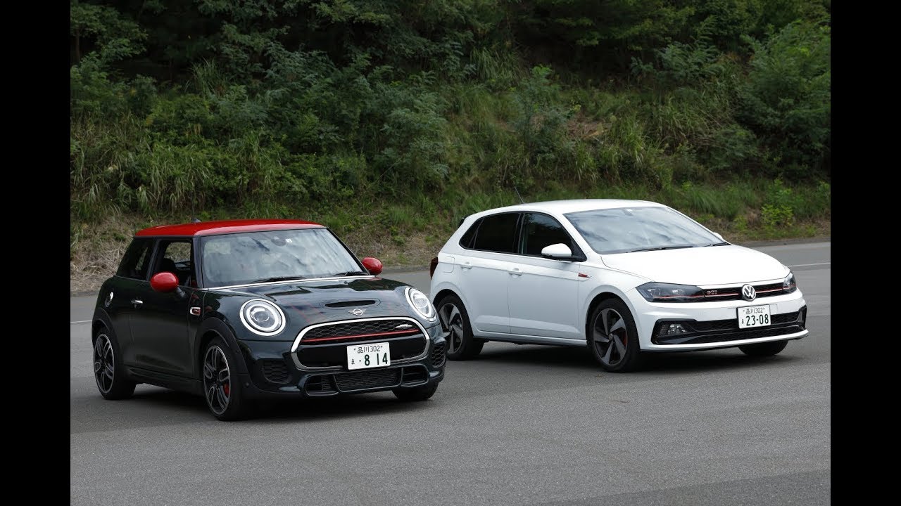 【DST】VW ポロ GTI vs MINI ジョンクーパーワークス 3ドアハッチ（加速編）【DST123-01】