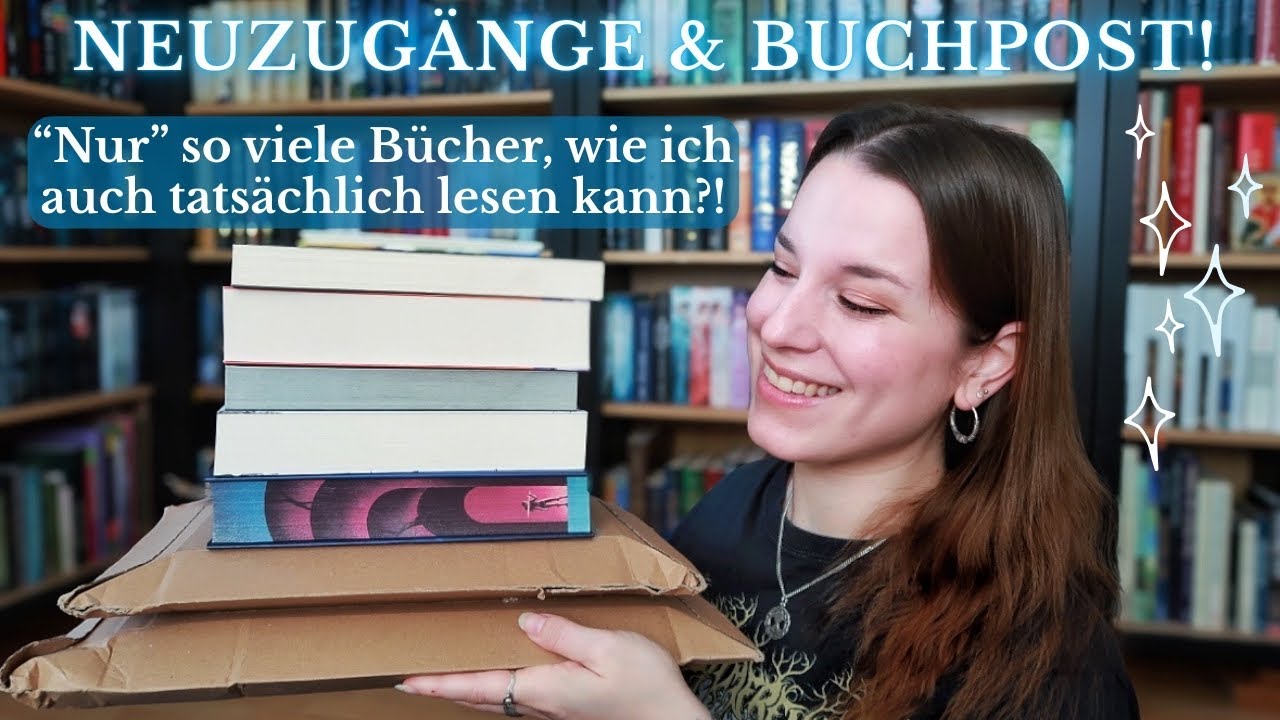 Buch Haul & Buchpost öffnen!😃| Wie viele Neuzugänge sind eigentlich "realistisch" bei mir?🧐