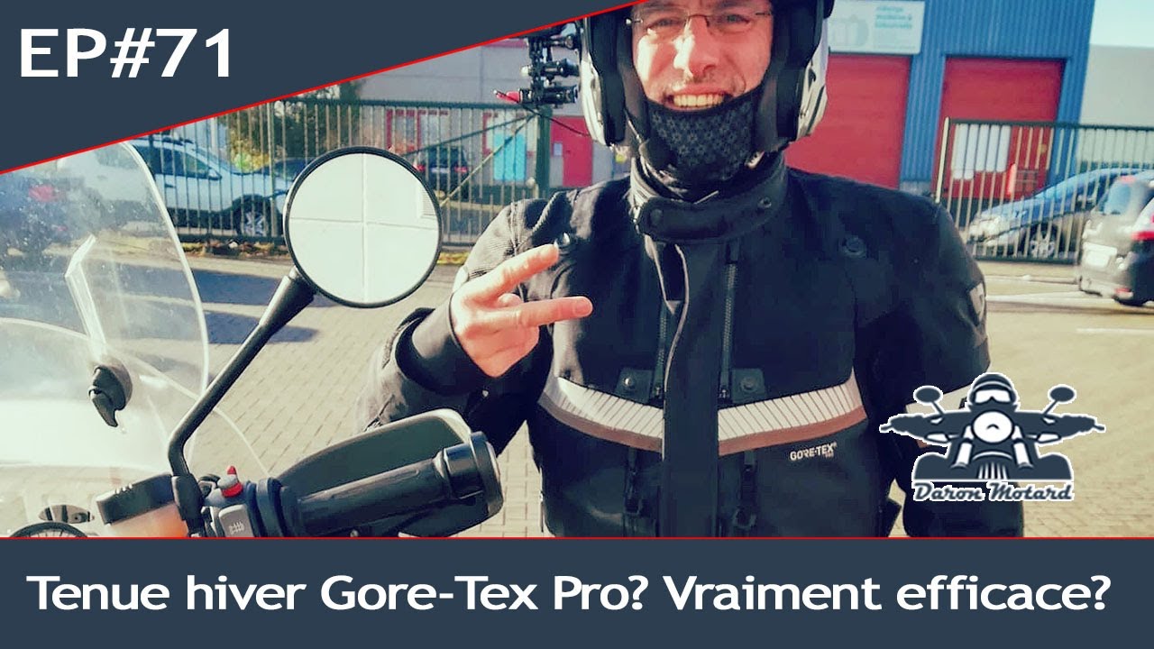 EP#71: Rev'it Dominator Gore-Tex Pro. Une tenue efficace pour l'hiver ?❄