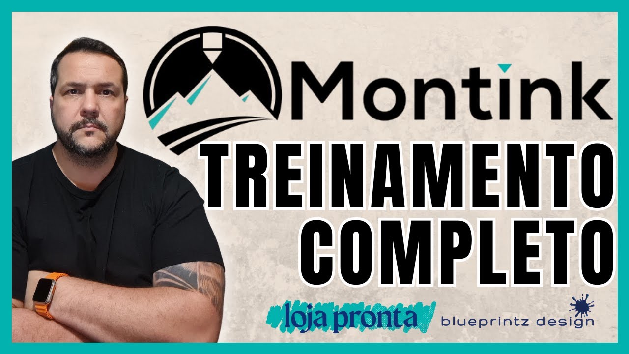 Como Criar uma Loja na Montink do ZERO | Treinamento Completo 2025 | Print On Demand