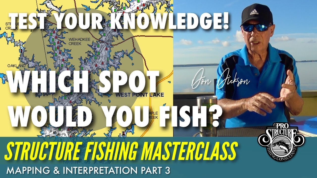 WHICH SPOT WOULD YOU FISH? STRUCTURE FISHING MASTER CLASS