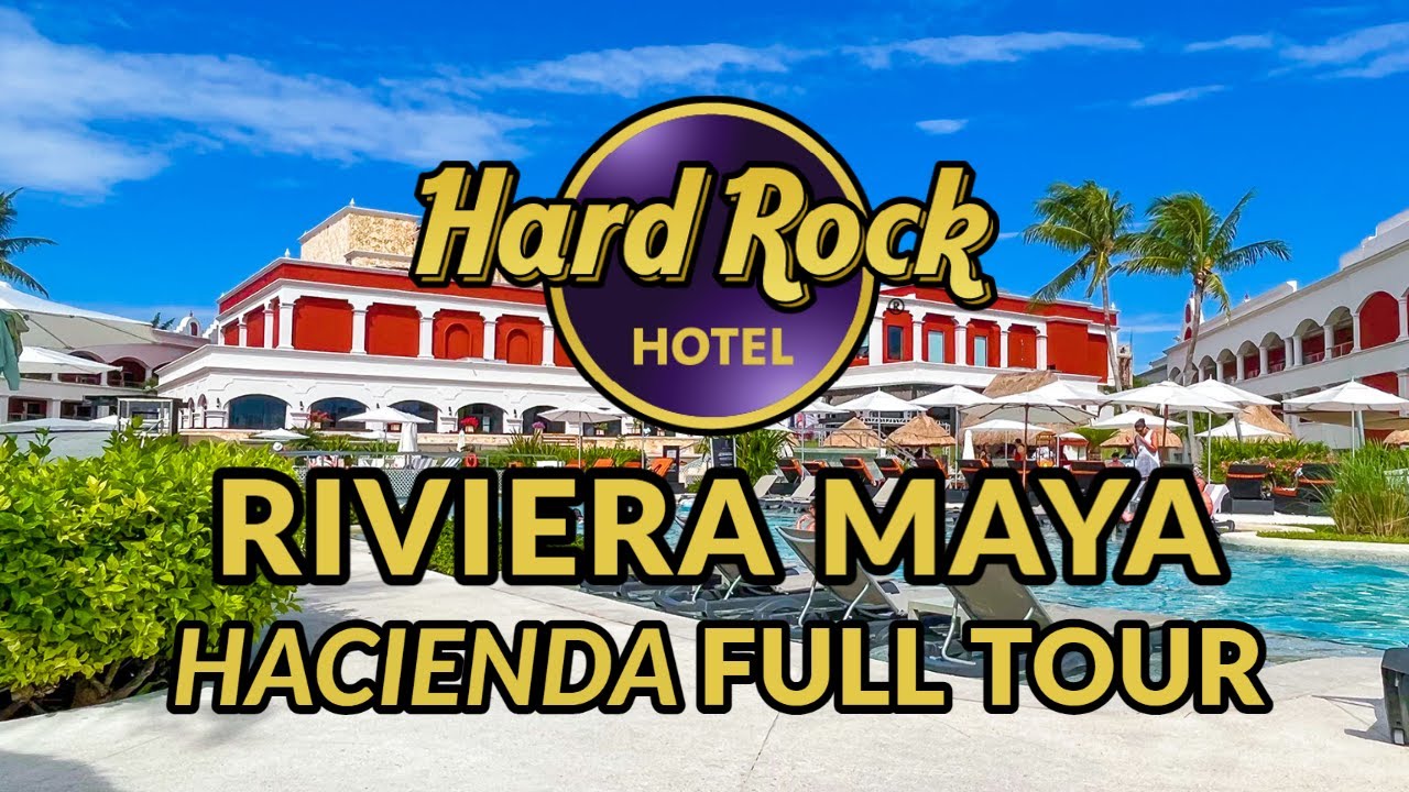 🌴🌴 HARD ROCK HOTEL RIVIERA MAYA HACIENDA - FULL TOUR
