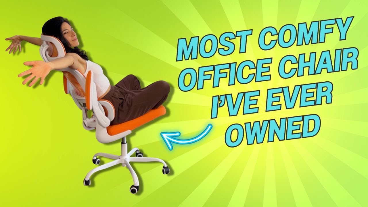 TRALT Ergonomic Office Chair Review &ndash; Most Comfortable Chair I&rsquo;ve Owned! Lumbar support & Headrest