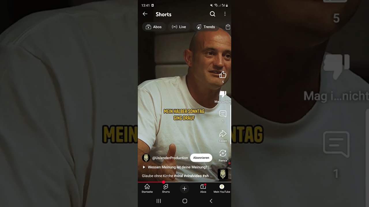 Reaktion: ,,Glaube ohne Kirche
