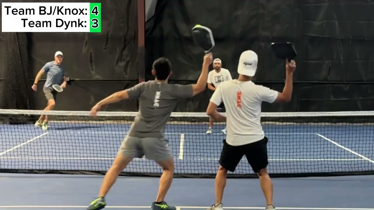 4.5 MONEYBALL | TEAM DYNK CRASHES OUT VS BJ Antill / Rodney Knox | Stacks Pickleball Baton Rouge, LA