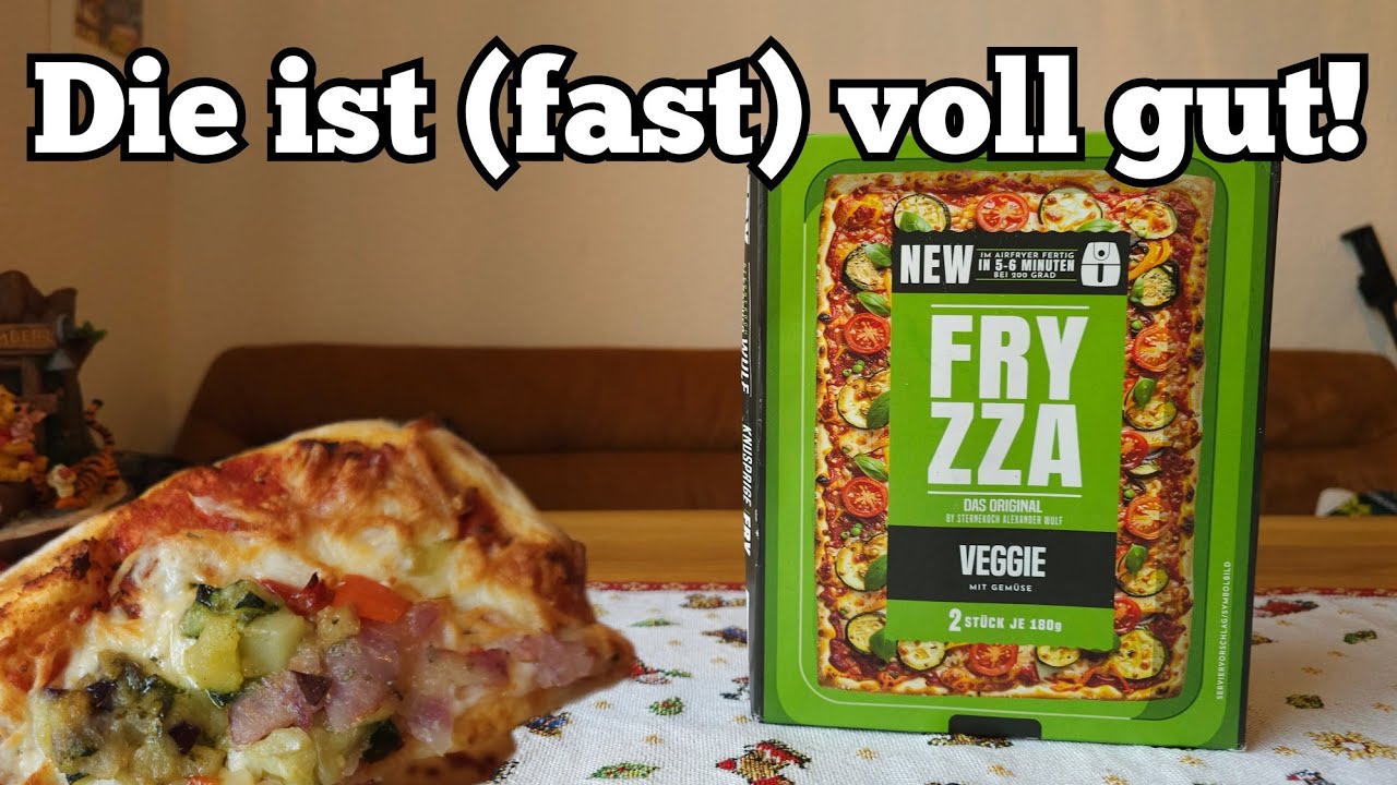 Fryzza Pizza (von so einem Sternekoch) im Test