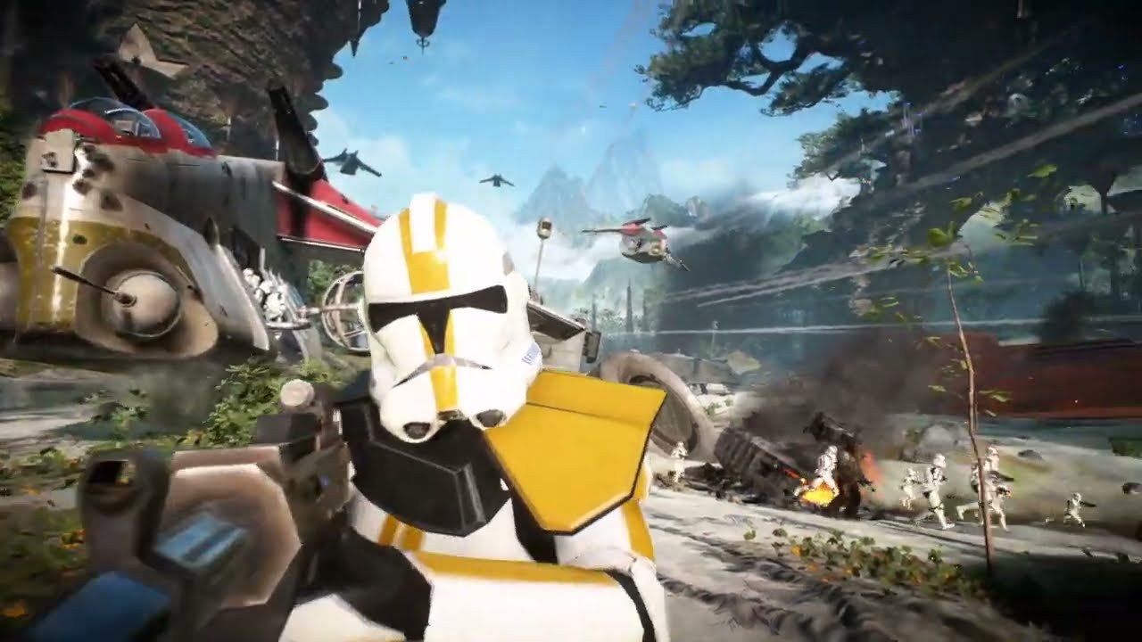 Star Wars Battlefront 2: Galactic Assault Gameplay (No Commentary)