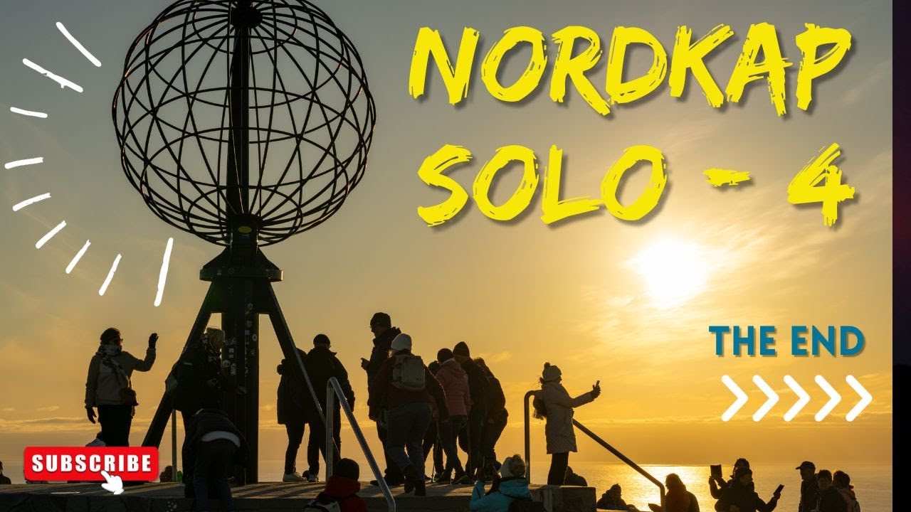 🇩🇰Nordkap på motorcykel 4 – 🇬🇧North Cape on motorcycle PART 4 – THE END (English subtitles)