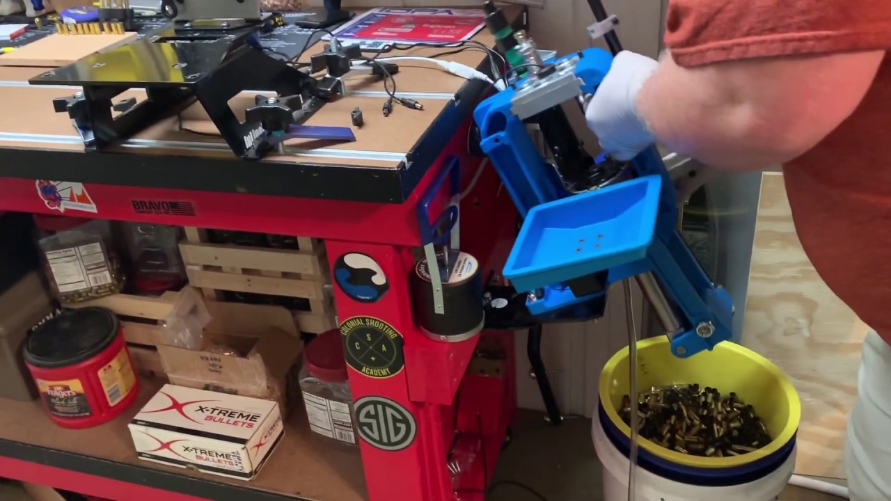 Dillon XL750 Reloading Press and Inline Fabrication Accessories