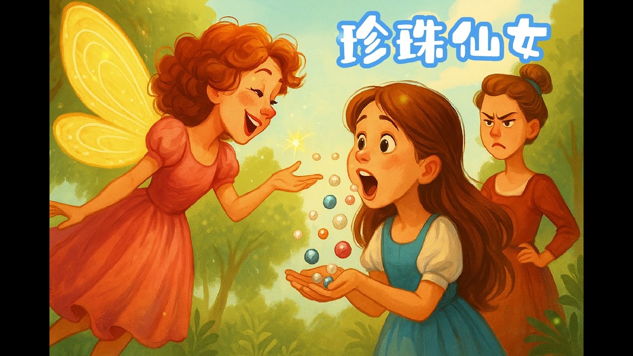 【兒童故事】💍 珍珠仙女｜睡前故事｜童話📕｜幼兒故事｜陪睡故事｜Chinese Bedtime Story