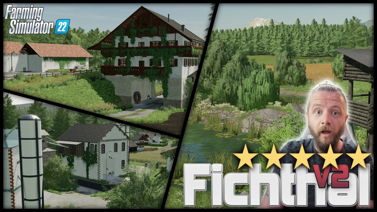 LS22 Fichthal V2 - MAPVORSTELLUNG / Ui sind da viele Details ... ?