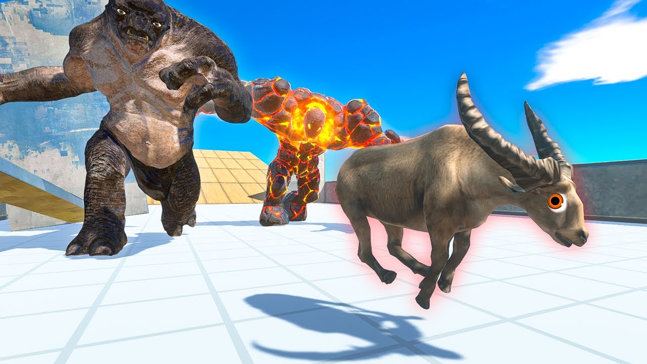 RUN AWAY from TROLL'S GANG and ESCAPE by SHIP - Animal Revolt Battle Simulator