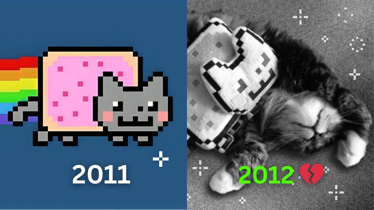 Iconic Cat Memes Who Have Died (Then vs Now) 🥲