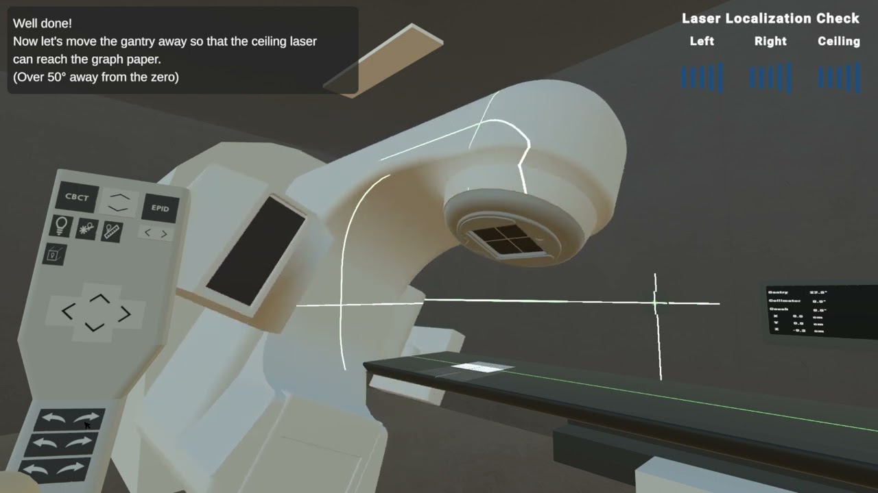 ROTwin : LINAC Daily Mechanical QA - Laser Localization (with tutorial)
