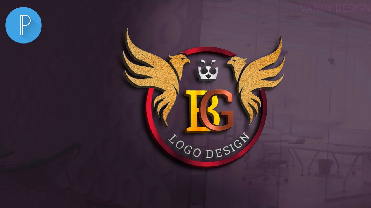 BG Amazing 3D logo design on Pixellab-Android Professional logo design Tutorial.