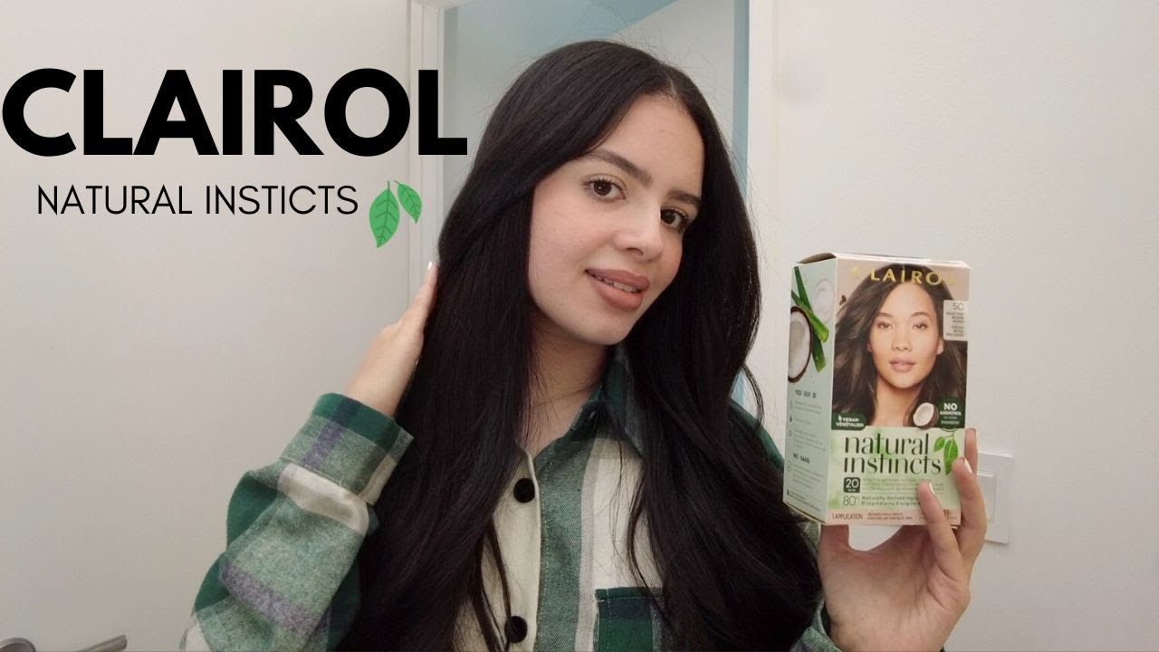 Trate el tinte CLAIROL natural instincts 🌿