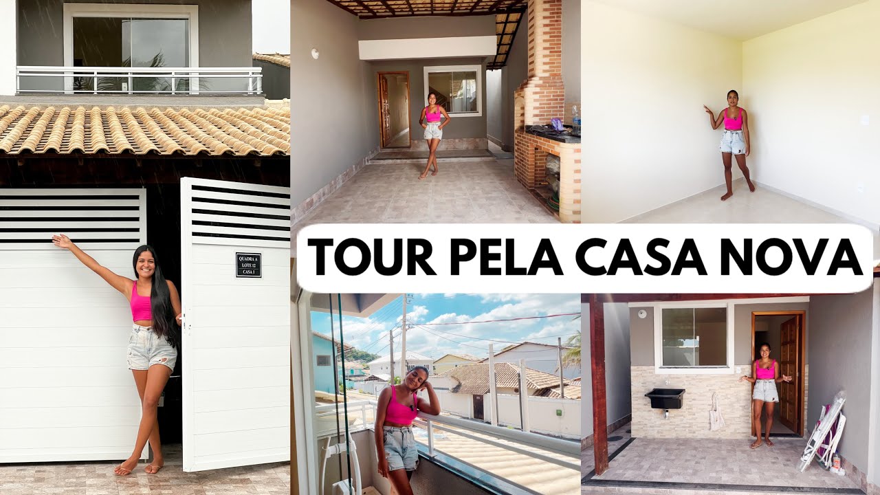 TOUR PELA CASA NOVA!