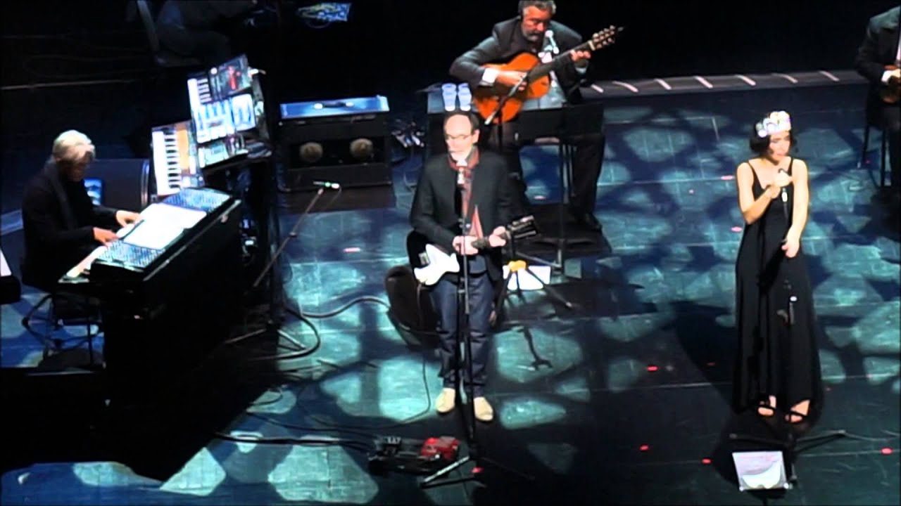 Marisa Monte with Arto Lindsay and Ryuichi Sakamoto in New York - May 1, 2015