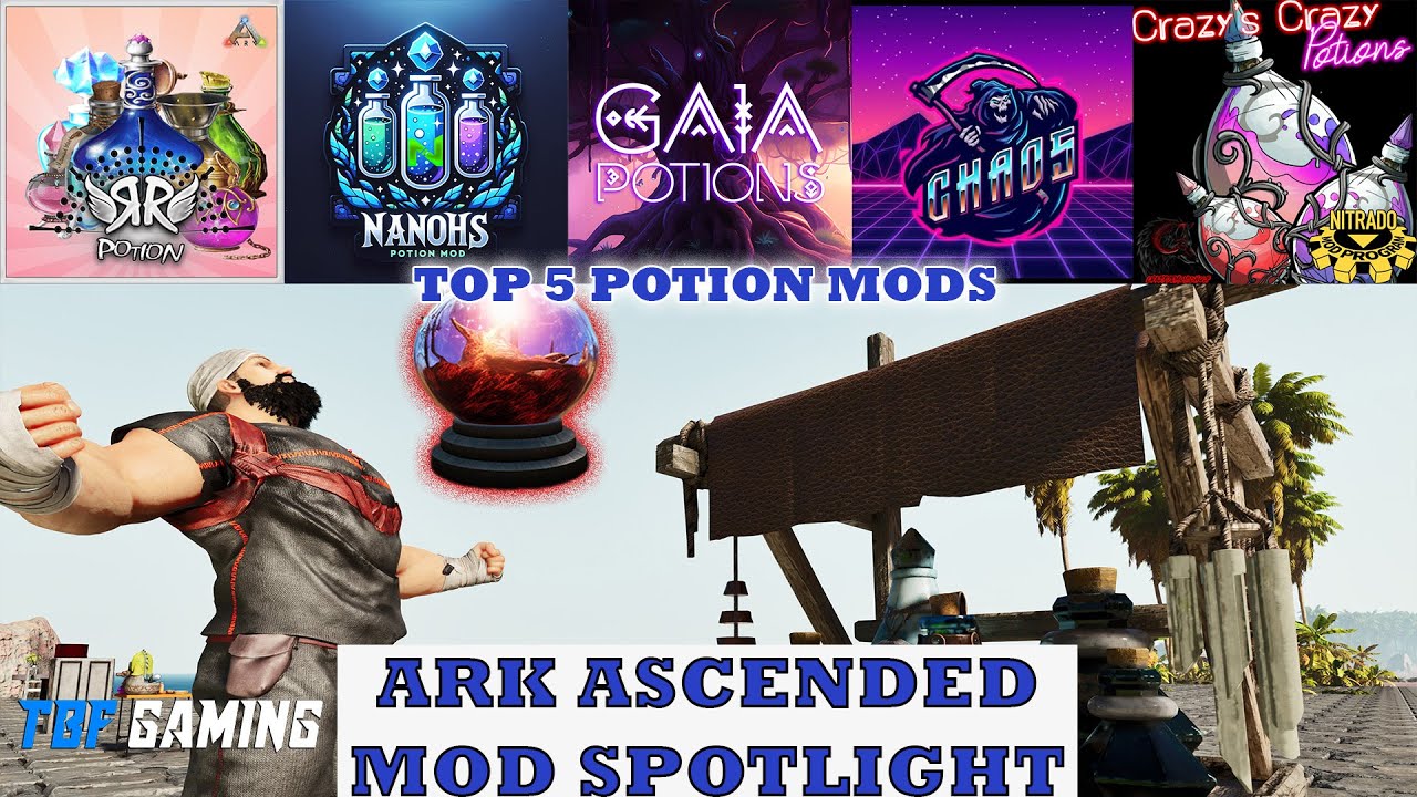 5 Amazing Potion Mods! | ASA Mod Spotlight Series | Tame helpers - carry weight - XP - and more