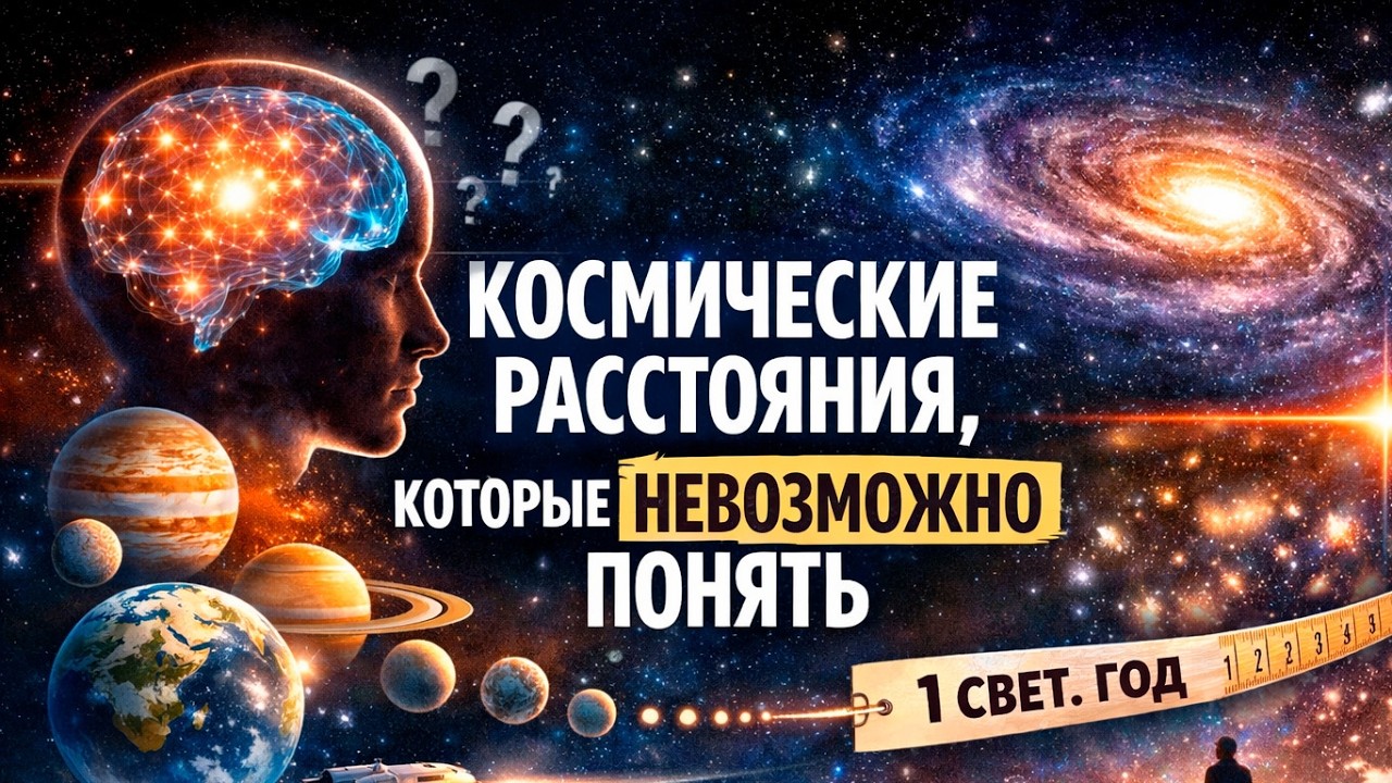 Почему мозг не способен понять световой год: пугающая правда о масштабах Вселенной