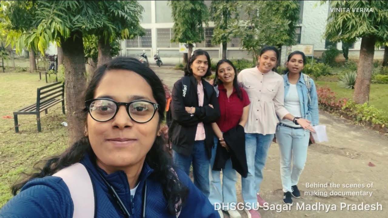 Behind every great shot lies a hilarious blooper Video |DHSGSU Making Documentary Vlog |VINITA VERMA