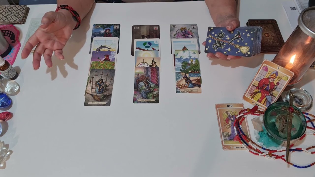 O que PENSA❓️O que SENTE❓️O que vai FAZER❓️@Sulamita Carmencita #TAROT#BARALHO CIGANO#CARTAS 21 981695519 ⚘️