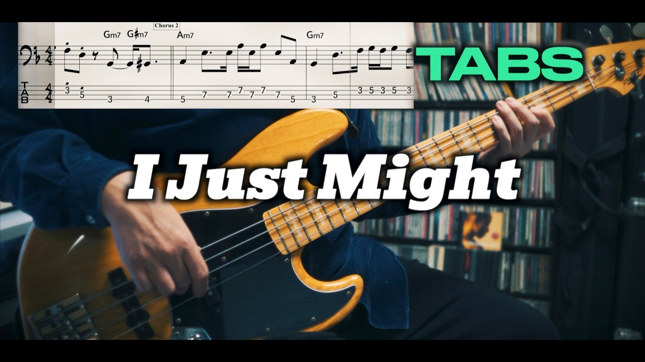 Bruno Mars - I Just Might (Bass Cover with TABS)