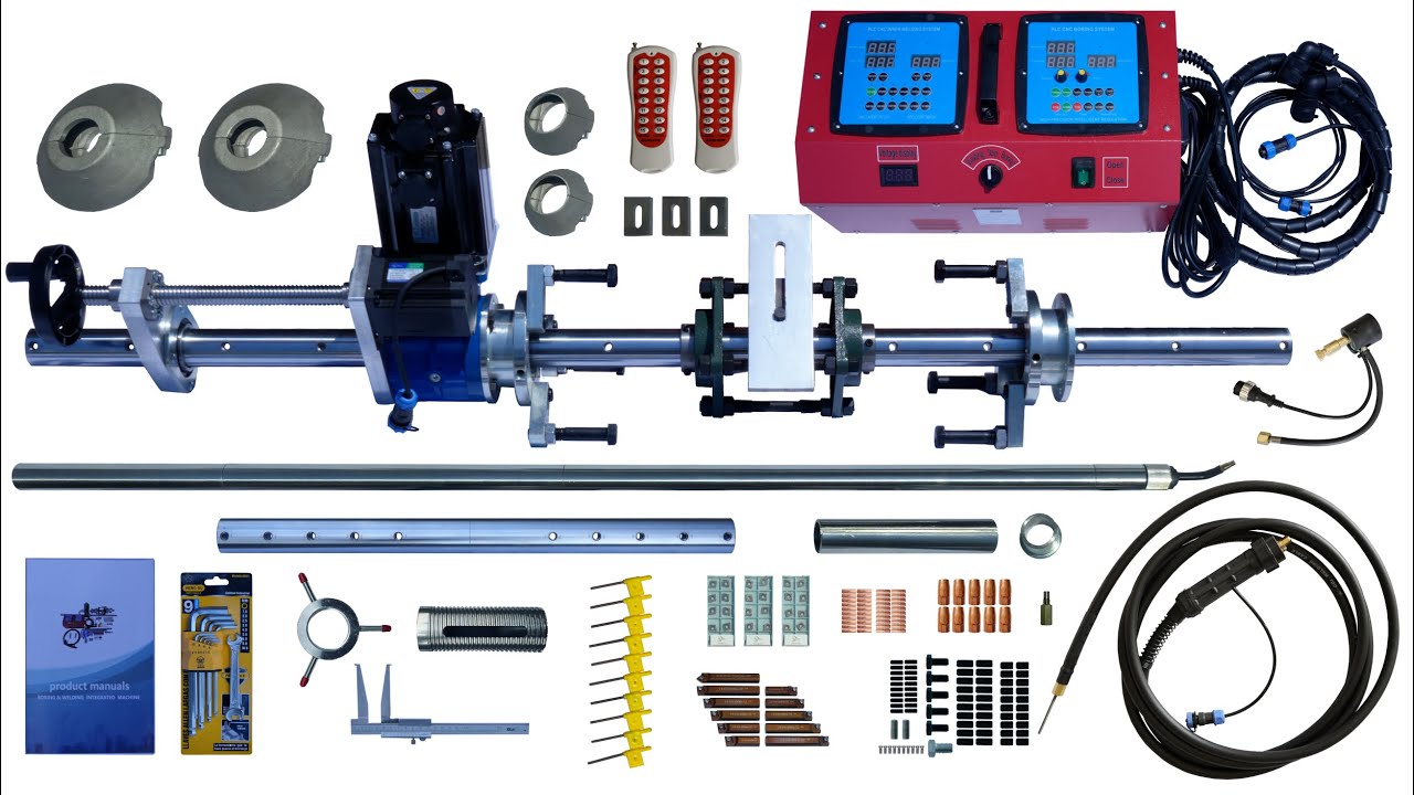 ZQ-SK50 portable boring machine installation and operation