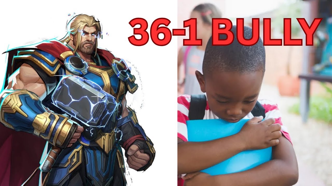 How To Be An Absolute BULLY On THOR In Marvel  Rivals! | 36-1 Competitive Gameplay!