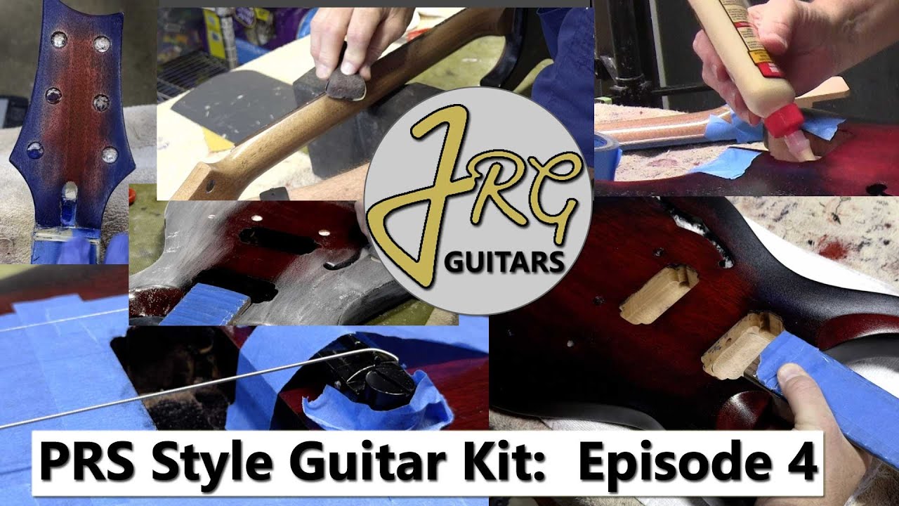 PRS Style Guitar Kit Build:  Episode 4