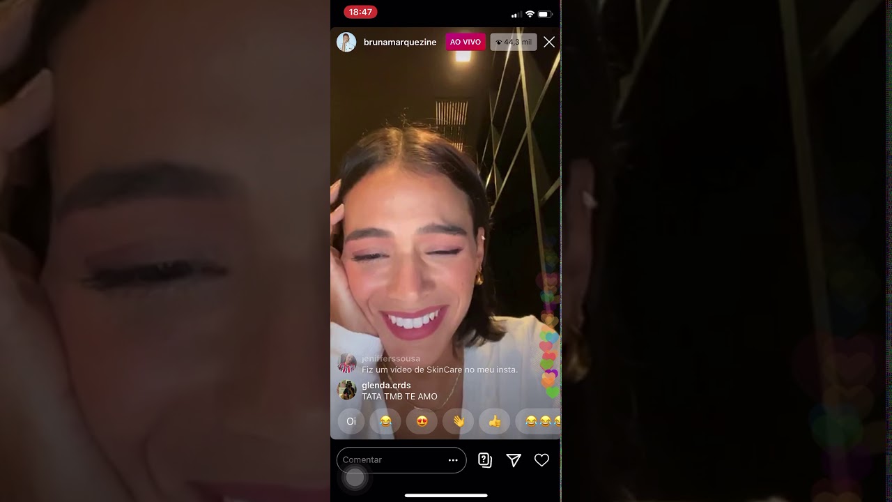 Bruna marquezine surge arrasando e abre o jogo e fala sobre transição capilar