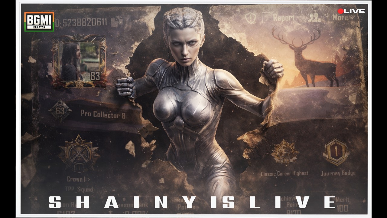 CLASSIC WITH RANDOMS AND TEAMCODE  | SHAINY IS LIVE | #bgmi  #bgmilive  #teamcode #pubg #girlgamer