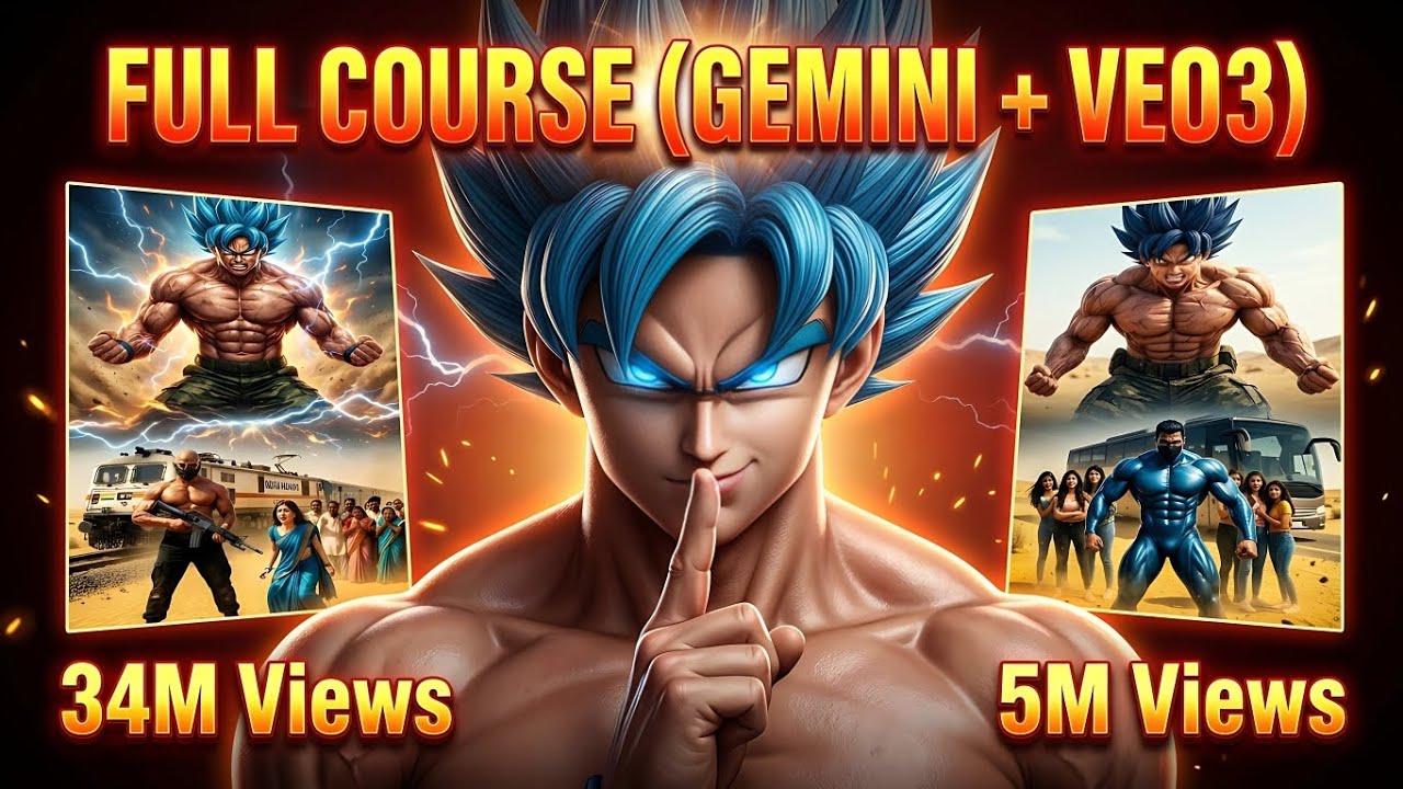 How I Got 485K Subscribers in 1 Month | Create Viral AI Shorts Like GOKU VERSE INDIA ( step by step)