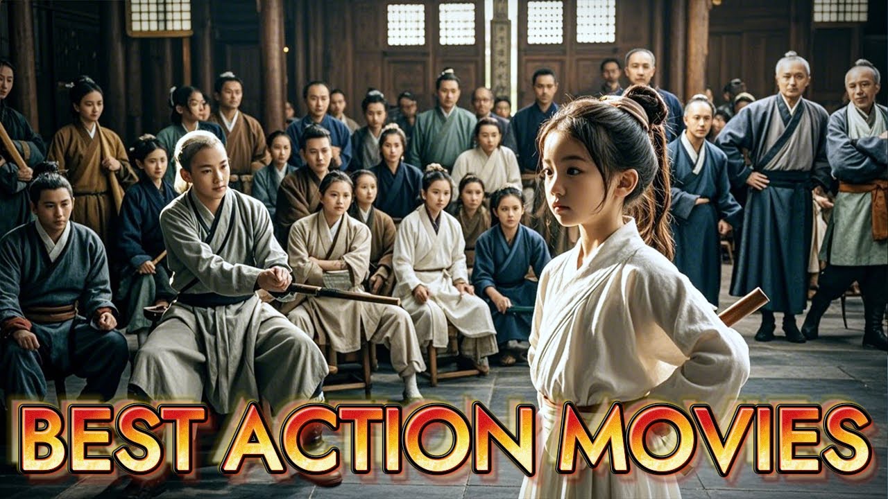功夫電影！ 武林高手齊聚一堂，不料功夫不如一個小女孩！#kungfu #功夫