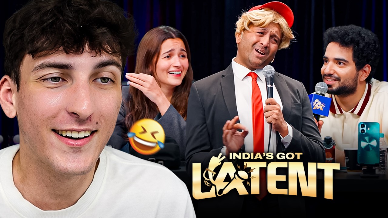 Иностранец смотрит INDIA'S GOT LATENT, сезон 2, эпизод 1, при участии Alia Bhatt, Sharvari, Ashis...