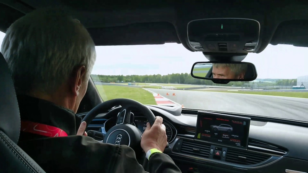 Валим по Moscow Raceway на Audi RS6 performance с Евгением Васиным
