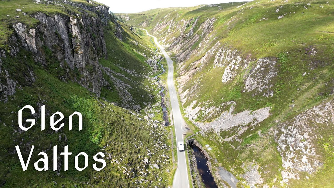 Glen Valtos - Isle of Lewis - Outer Hebrides | 4K | DJI Mini 3 Pro