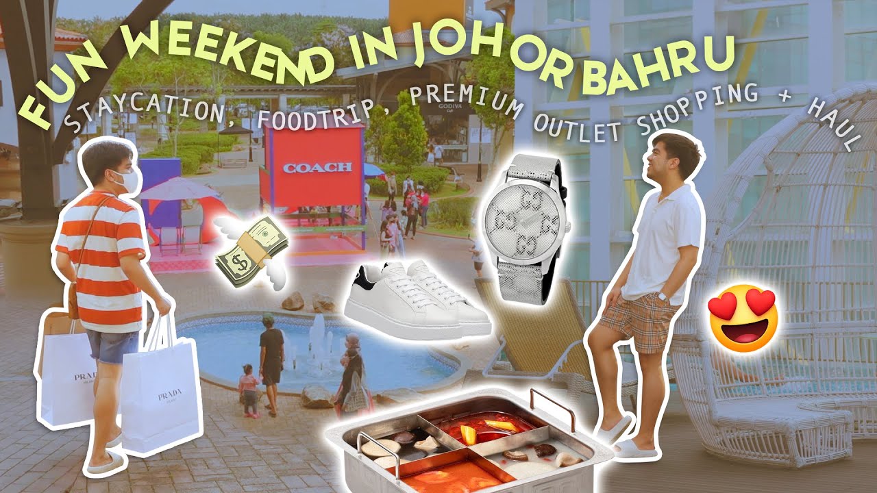 Weekend Trip to Johor Bahru, Premium Outlets Shopping & Haul  🇲🇾💸 • Red Diaz