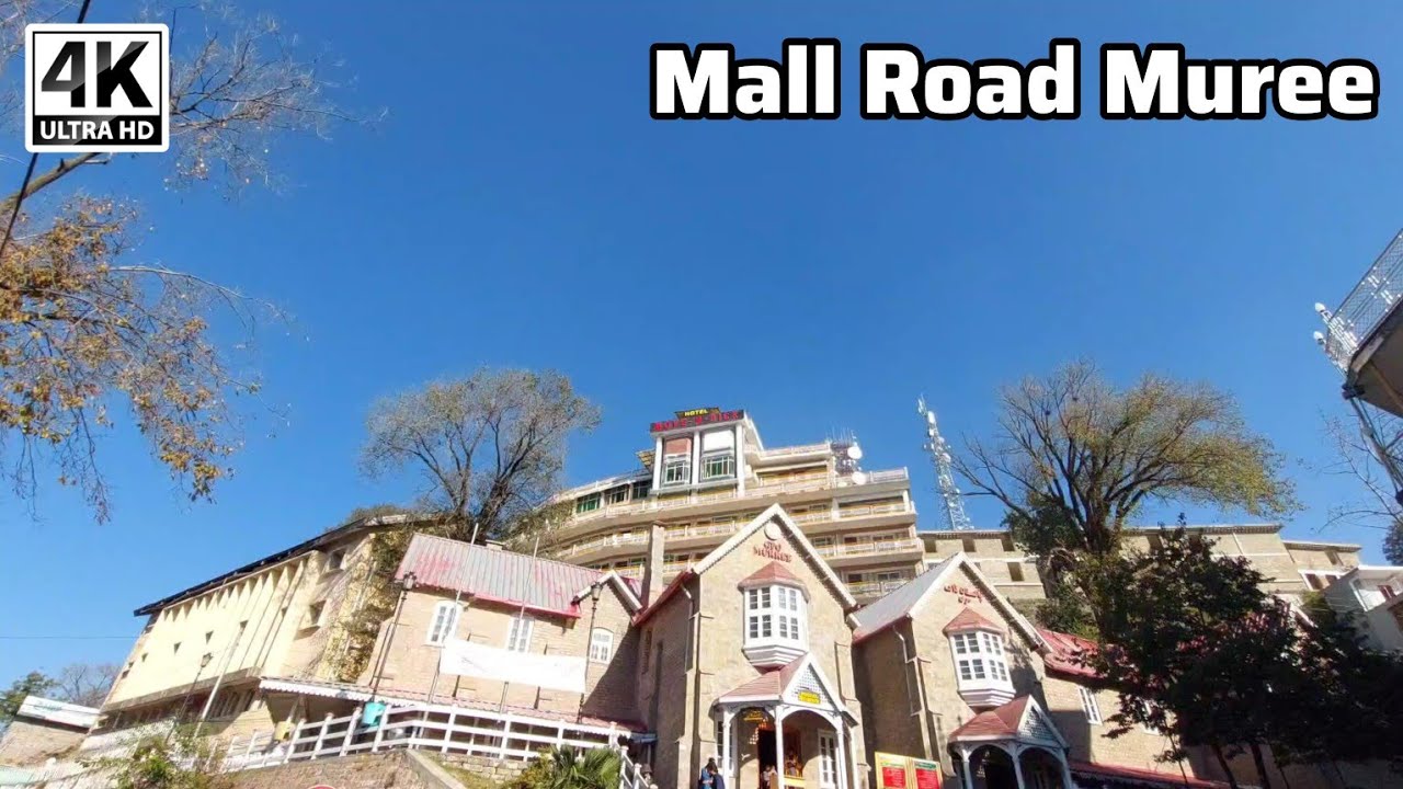 Mall Road Muree | GPO Chowk Murree Pakistan