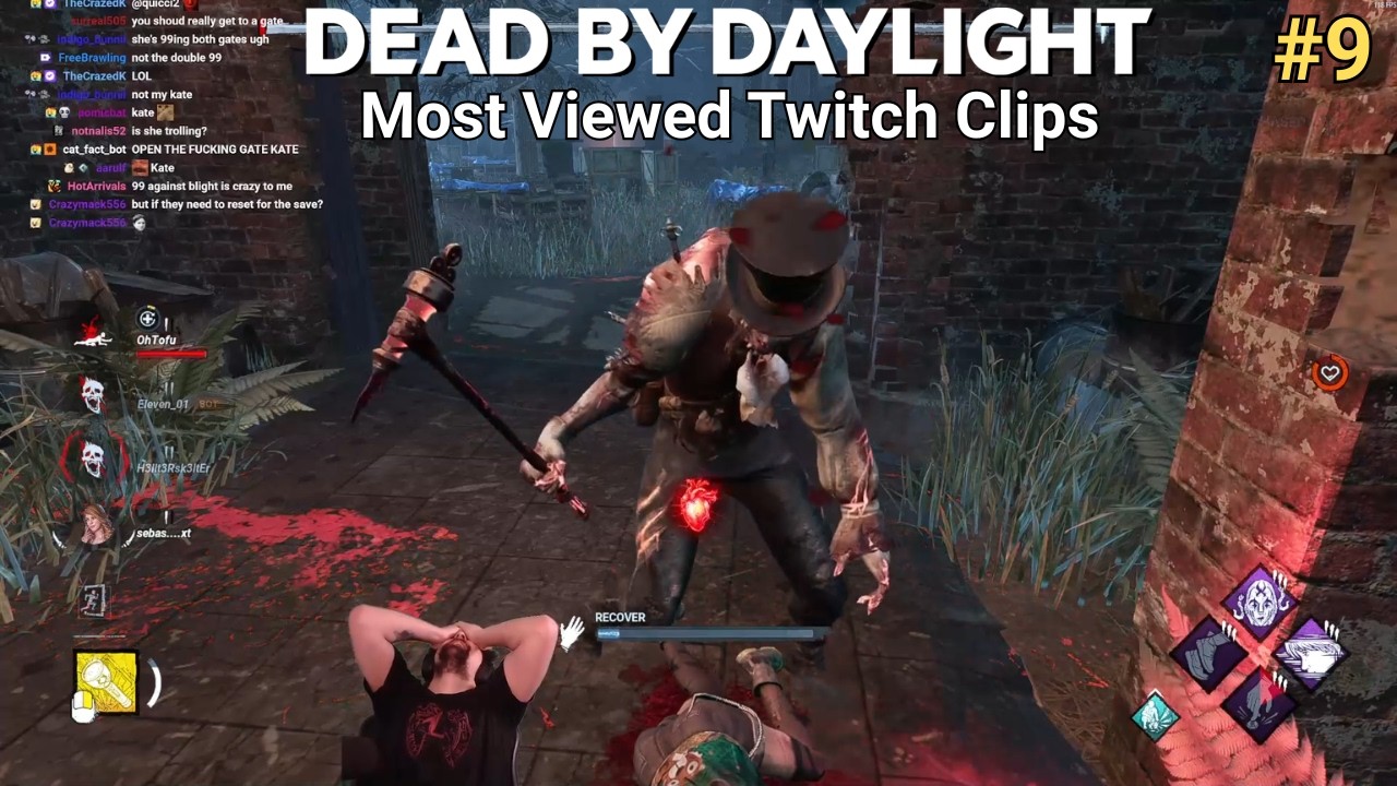 САМЫЕ ПОПУЛЯРНЫЕ клипы по DBD на Twitch за неделю! #9