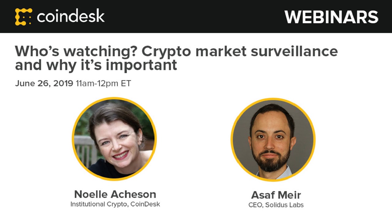 Who's watching? Crypto market surveillance and why it matters