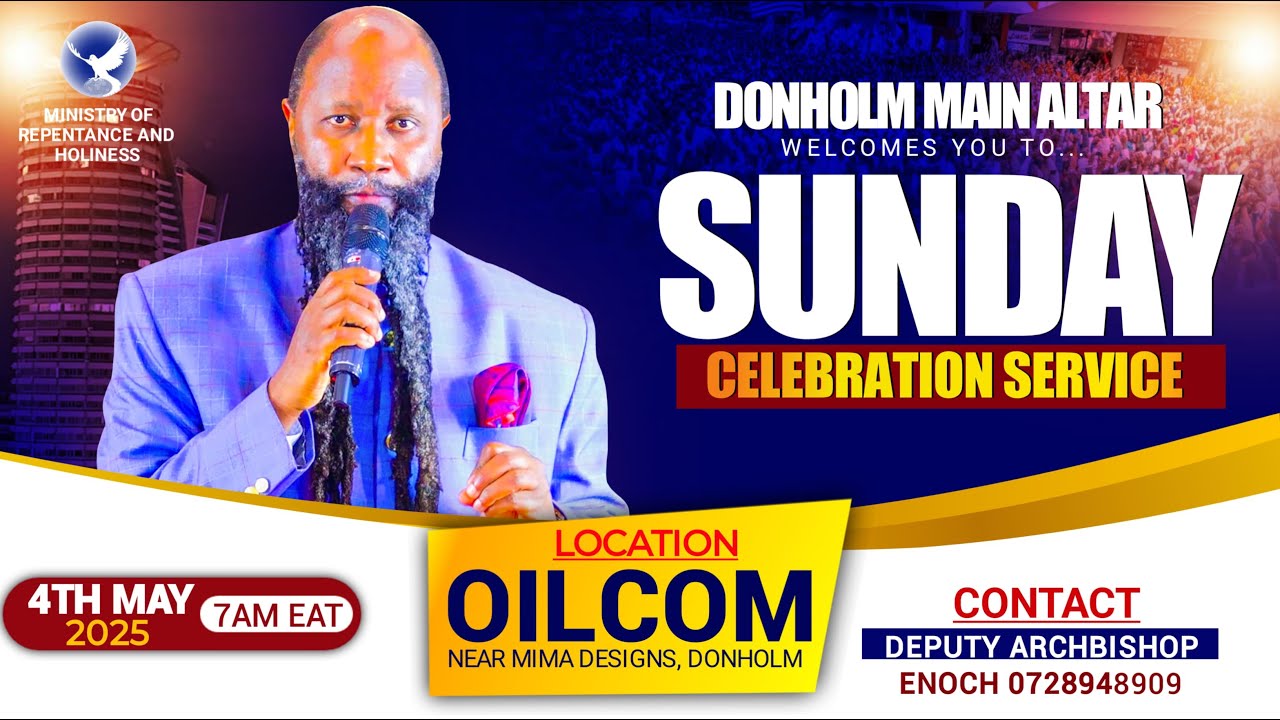 DONHOLM MAIN ALTAR - 4TH MAY 2025 SUNDAY SERVICE